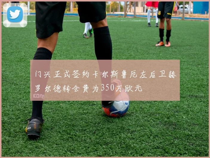 门兴正式签约卡尔斯鲁厄左后卫赫罗尔德转会费为350万欧元